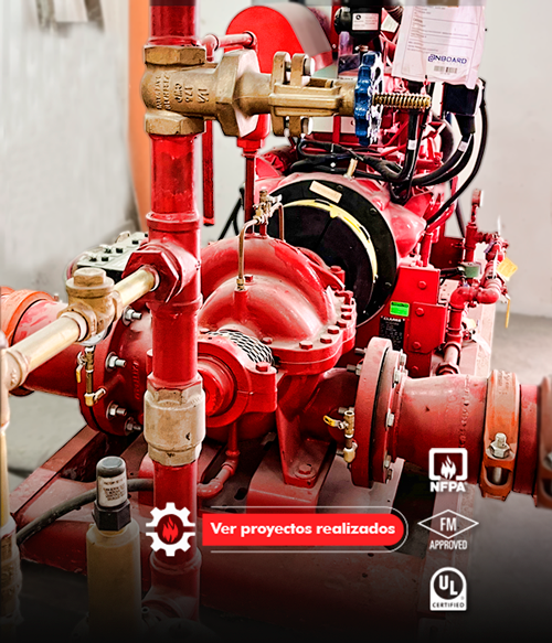 Bomba contra incendios Perú