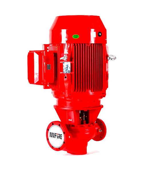 Bomba contra incendios turbina vertical