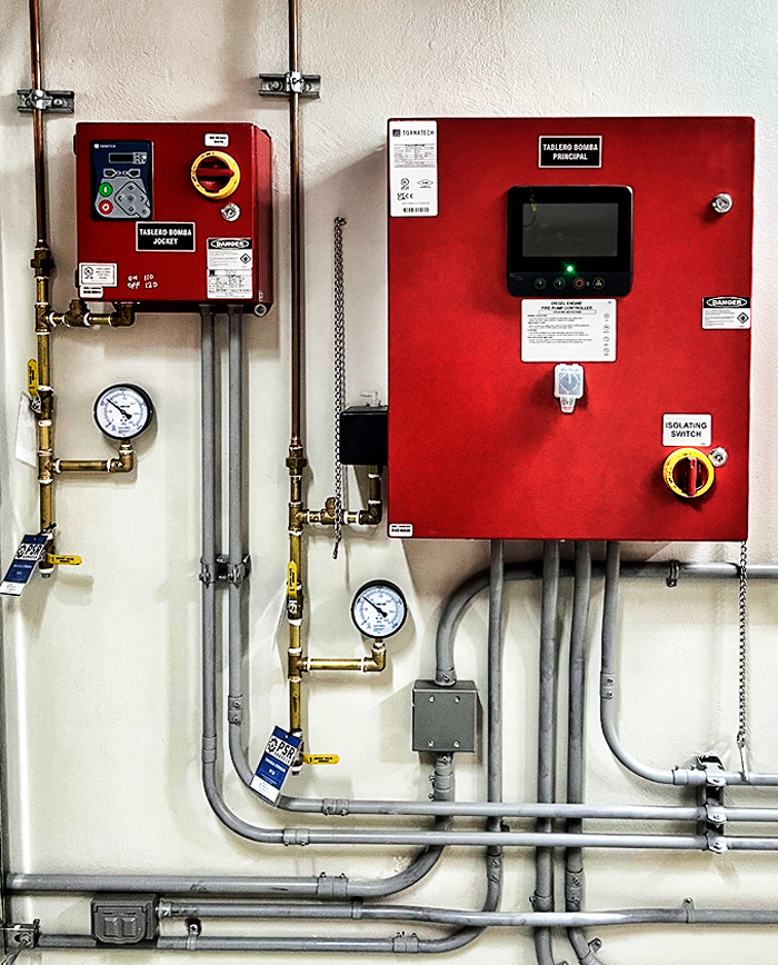 Sistema de detección y alarma contra incendios en perú