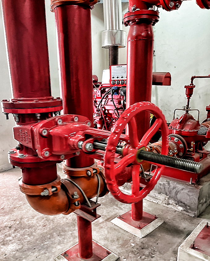 Redes contra incendios en Perú