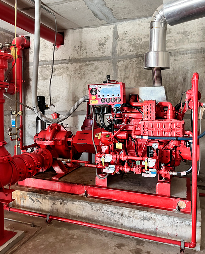 Sistema de agua contra incendios peru